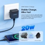 oraimo PowerCube 20 Chic Kit de chargeur mural GaN 20 W avec câble Type-C vers Type-C – Image 3