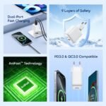 oraimo PowerCube 201 EU Type Plug 20W Charger Kit – Image 2