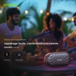 oraimo SpaceBox Haut-parleur avec FM, lumières personnalisables, égaliseur – Image 10