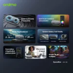 oraimo SpaceBox Haut-parleur avec FM, lumières personnalisables, égaliseur – Image 3