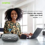 oraimo SpaceBox Haut-parleur avec FM, lumières personnalisables, égaliseur – Image 8