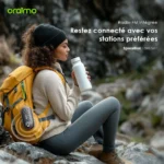 oraimo SpaceBox Haut-parleur avec FM, lumières personnalisables, égaliseur – Image 9