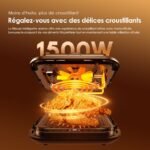 oraimo SmartAirFryer Friteuse à air intelligente visible de 1500 W – Image 4