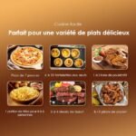 oraimo SmartAirFryer Friteuse à air intelligente visible de 1500 W – Image 7