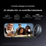 oraimo SpaceBuds 2 Écouteurs True Wireless AI Smart – Gris spatial – Image 12