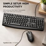 oraimo TypeEase Lite Wired Full- Key Design Keyboard Kit – Image 2