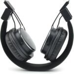 NIA Q1 Casque sans fil multifonction pliable Bluetooth avec pilotes stéréo de 40 mm, microphone, lecteur MP3, radio FM intégrée pour enfants/garçons/filles/tablette Fire/iPad – Image 3