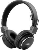 NIA Q1 Casque sans fil multifonction pliable Bluetooth avec pilotes stéréo de 40 mm, microphone, lecteur MP3, radio FM intégrée pour enfants/garçons/filles/tablette Fire/iPad