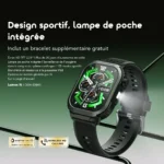 oraimo Watch Lumos N Montre connectée avec écran HD 2,01 pouces et étanchéité IP68 – Image 14