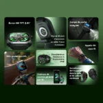 oraimo Watch Lumos N Montre connectée avec écran HD 2,01 pouces et étanchéité IP68 – Image 13