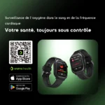 oraimo Watch Lumos N Montre connectée avec écran HD 2,01 pouces et étanchéité IP68 – Image 8