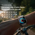 oraimo Watch Lumos N Montre connectée avec écran HD 2,01 pouces et étanchéité IP68 – Image 7