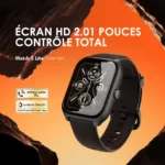 oraimo Watch 5 Lite Montre intelligente IP68 HD 2,01 pouces – Image 10