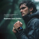 oraimo Watch 5 Lite Montre intelligente IP68 HD 2,01 pouces – Image 4