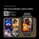 oraimo Watch 5 Lite Montre intelligente IP68 HD 2,01 pouces – Image 3