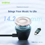 oraimo Halo Airy Type-C Half In-ear Wired Headphones – Image 4