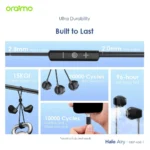 oraimo Halo Airy Type-C Half In-ear Wired Headphones – Image 5